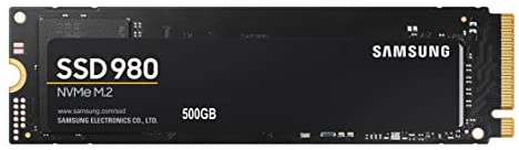 Samsung Electronics (MZ-V8V500B/AM) 980 SSD 500GB – M.2 NVMe Interface Internal Solid State Drive with V-NAND Technology