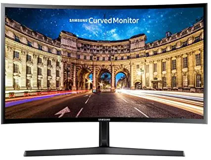Samsung LC27F396FHNXZA Curved Monitor, Black, 27in (Renewed)
