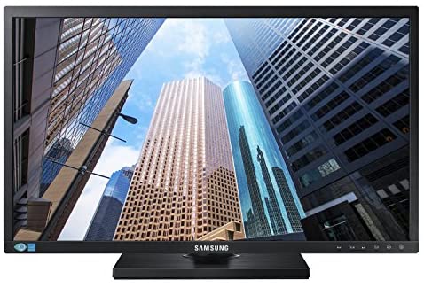 Samsung SE450 Series 27 inch FHD 1920×1080 Desktop Monitor for Business, DVI, VGA, DisplayPort, VESA mountable, 3-Year Warranty, TAA (S27E450D)