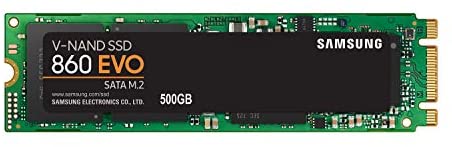 Samsung SSD 860 EVO 500GB M.2 SATA Internal SSD (MZ-N6E500BW)
