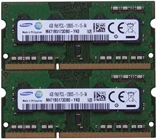 Samsung ram Memory Upgrade DDR3 PC3 12800, 1600MHz, 204 PIN, SODIMM for 2012 Apple MacBook Pro’s, 2012 iMac’s, and 2011/2012 Mac Mini’s (8GB kit (2 x 4GB))