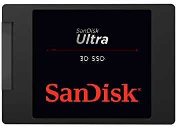 SanDisk Ultra 3D NAND 1TB Internal SSD – SATA III 6 Gb/s, 2.5″/7mm, Up to 560 MB/s – SDSSDH3-1T00-G25