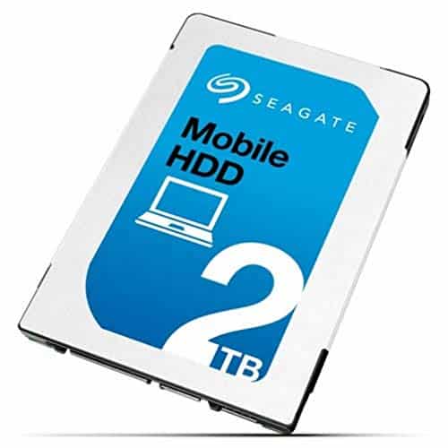 Seagate 2TB Mobile HDD 2.5″ SATA Laptop Hard Drive (7mm, 128MB Cache)