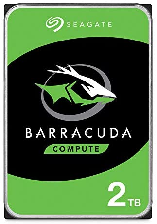 Seagate Barracuda 2TB Internal Hard Drive HDD – 3.5 Inch SATA 6Gb/s 7200 RPM 256MB Cache 3.5-Inch & Corsair Vengeance LPX 16GB (2x8GB) DDR4 DRAM 3200MHz C16 Desktop Memory Kit – Black