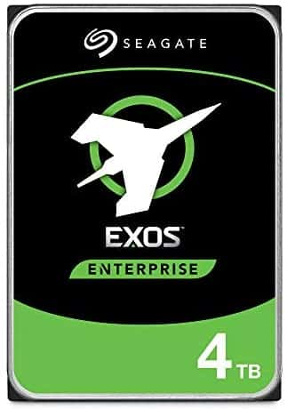 Seagate Exos 4TB Internal Hard Drive Enterprise HDD – 3.5 Inch 6Gb/s 7200 RPM 128MB Cache for Enterprise, Data Center – Frustration Free Packaging (ST4000NM0035)