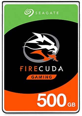 Seagate FireCuda 500GB Solid State Hybrid Drive Performance SSHD – 2.5 Inch SATA 6Gb/s Flash Accelerated for Gaming PC Laptop (ST500LX025)