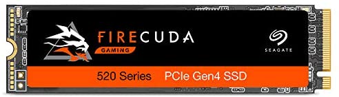 Seagate Firecuda 520 1TB Performance Internal Solid State Drive SSD PCIe Gen4 X4 NVMe 1.3 for Gaming PC Gaming Laptop Desktop (ZP1000GM3A002)