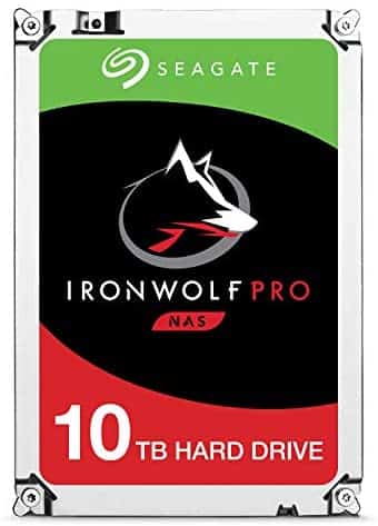 Seagate IronWolf Pro 10Tb NAS Internal Hard Drive HDD – 3.5 Inch Sata 6GB/S 7200 RPM 256MB Cache for Raid Network Attached Storage, Data Recovery Rescue Service (ST10000NE0004)