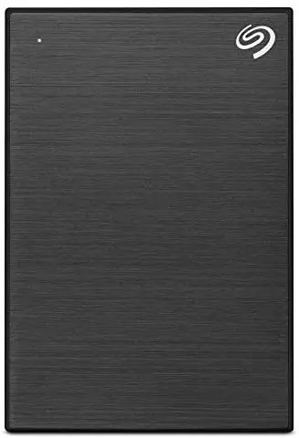 Seagate One Touch 5TB External HHD Drive with Rescue Data Recovery Services, Black (STKC5000400)