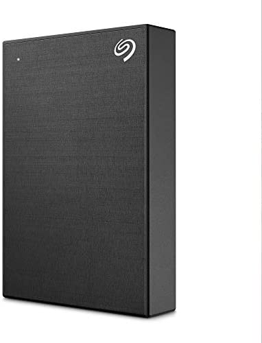 Seagate One Touch, Portable External Hard Drive, 5 TB, PC Notebook and Mac USB 3.0, Black, 1 yr MylioCreate, 4 Month Adobe Creative Cloud Photography and Two-yr Rescue Services (STKC5000410)