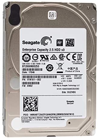 Seagate ST2000NX0253 2TB 2.5 SATA 6GBPS HDD