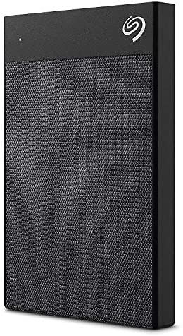 Seagate Ultra Touch HDD 2TB External Hard Drive – Black USB-C USB 3.0, 1yr Mylio Create, 4 month Adobe Creative Cloud Photography plan and Rescue Services (STHH2000400)