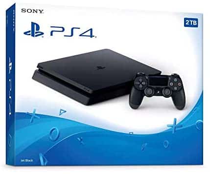 Seyted Playstation 4 Slim 2TB Console with Wireless Controller Bundle, PS4 Upgraded Console