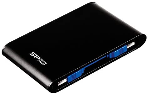 Silicon Power 2TB Black Rugged Portable External Hard Drive Armor A80, Waterproof USB 3.0 for PC, Mac, Xbox and PS4