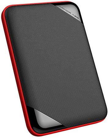 Silicon Power 4TB Rugged Armor A62L Shockproof/ IPX4 Water-Resistant/Dustproof/Anti-Scratch USB 3.0 2.5″ Portable External Hard Drive for for PC, Mac, Xbox and PS4