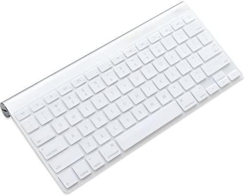 Silicone Keyboard Cover for US Layout Wireless Bluetooth Keyboard MC184LL/B (A1314) Ultra Thin Protective Skin (Keyboard Cover- Clear)