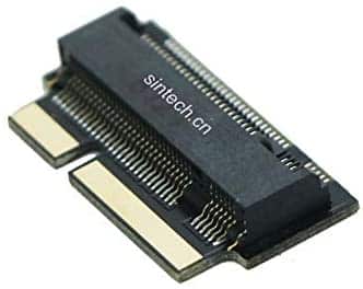 Sintech M2(NGFF) 2280 SSDCard,for Upgrade 24Pin 2012 Year MacBook PRO Retina SSD (Only fit M.2 SATA 2280 ,Not Fit M.2 nVME SSD)