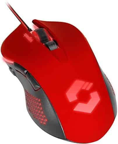 Speedlink Torn 3200dpi Illuminated Gaming Mouse, Red/black Sl-680008-bkrd
