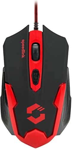 Speedlink XITO Gaming Mouse – 5 Buttons – USB, Black/Red