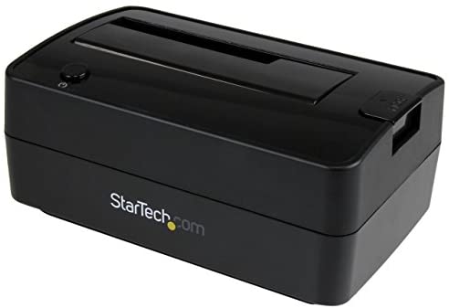 StarTech.com USB 3.1/eSATA Drive Docking Station for 2.5″/3.5″ SATA Drives – External USB 3.1 (10Gbps) Hard Drive Dock w/UASP (SDOCKU313E)