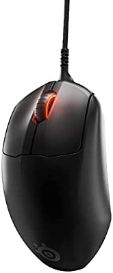 SteelSeries Prime+ FPS Gaming Mouse – 18,000 CPI TrueMove Pro+ Optical Sensor – 5 Programmable Buttons – Magnetic Optical Switches – Brilliant Prism RGB Lighting – Black (Renewed)