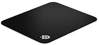 SteelSeries QcK Gaming Surface – Medium Hard – Minimal Friction – Pinpoint Accuracy , Black