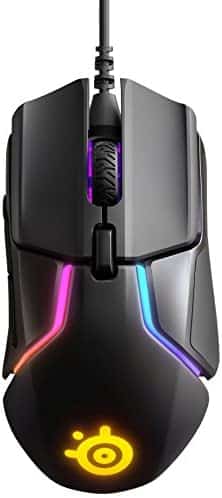 SteelSeries Rival 600 Gaming Mouse – 12,000 CPI TrueMove3+ Dual Optical Sensor – 0.5 Lift-off Distance – Weight System – RGB Lighting (Renewed)