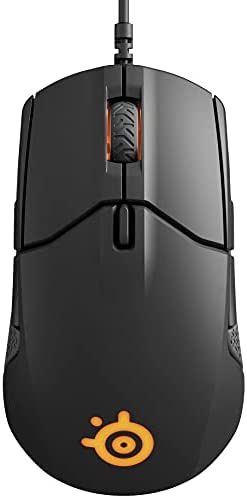 SteelSeries Sensei 310 Gaming Mouse – 12,000 CPI TrueMove3 Optical Sensor – Ambidextrous Design – Split-Trigger Buttons – RGB Lighting, Black
