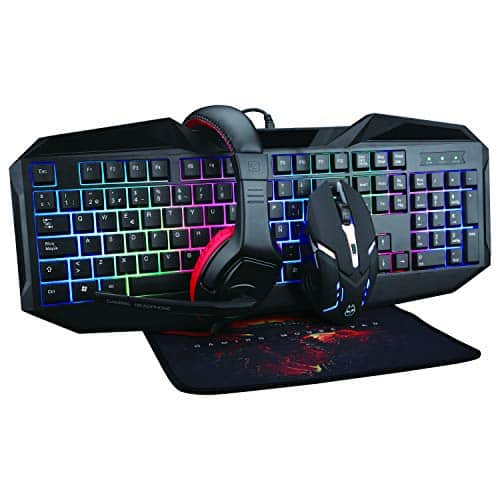 Supersonic SC-440GK LED Gaming Mechanical Keyboard with Mouse and Headset