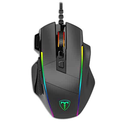 T-DAGGER Roadmaster T-TGM307 RGB Backlighting Wired Gaming Mouse with up to 8000 DPI