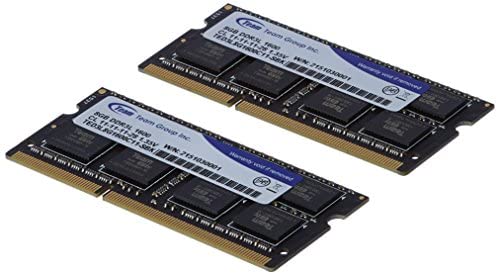 TEAMGROUP Elite DDR3L 16GB Kit (2 x 8GB) 1600MHz PC3-12800 CL11 Unbuffered Non-ECC 1.35V SODIMM 204-Pin Laptop Notebook PC Computer Memory Module Ram Upgrade – TED3L16G1600C11DC-S01