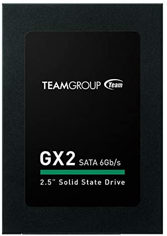 TEAMGROUP GX2 1TB 3D NAND TLC 2.5 Inch SATA III Internal Solid State Drive SSD (Read Speed up to 530 MB/s) Compatible with Laptop & PC Desktop T253X2001T0C101
