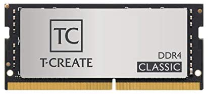 TEAMGROUP T-Create Classic DDR4 SODIMM 16GB 3200MHz(PC4-25600) 260 Pin CL22 Laptop Memory Module Ram – TTCCD416G3200HC22-S01
