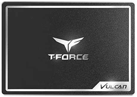 TEAMGROUP T-Force Vulcan 1TB with DRAM Cache 3D NAND TLC 2.5 Inch SATA III Internal Solid State Drive SSD (R/W Speed up to 560/510 MB/s) T253TV001T3C301