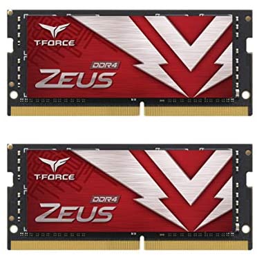 TEAMGROUP T-Force Zeus DDR4 SODIMM 16GB (2x8GB) 2666MHz (PC4-21300) 260 Pin CL19 Laptop Memory Module Ram – TTZD416G2666HC19DC-S01