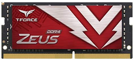 TEAMGROUP T-Force Zeus DDR4 SODIMM 16GB 3200MHz (PC4-25600) 260 Pin CL16 Laptop OC Memory Module Ram – TTZD416G3200HC16F-S01
