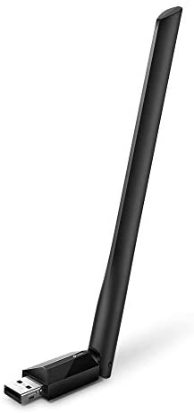 TP-Link AC600 USB WiFi Adapter for PC (Archer T2U Plus)- Wireless Network Adapter for Desktop with 2.4GHz, 5GHz High Gain Dual Band 5dBi Antenna, Supports Win10/8.1/8/7/XP, Mac OS 10.9-10.14