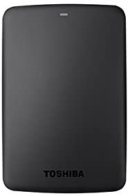Toshiba Canvio Basics 3TB Portable External Hard Drive 2.5 Inch USB 3.0 – Black – HDTB330EK3CA