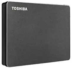 Toshiba Canvio Gaming 1TB Portable External Hard Drive USB 3.0, Black for PlayStation, Xbox, PC, & Mac – HDTX110XK3AA