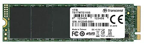 Transcend 1TB NVMe PCIe Gen3 x4 MTE110S M.2 SSD Solid State Drive TS1TMTE110S