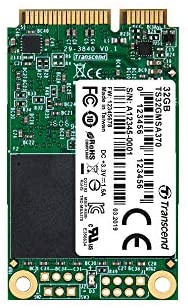 Transcend 32GB SATA III 6Gb/s MSA370 mSATA Solid State Drive (TS32GMSA370)