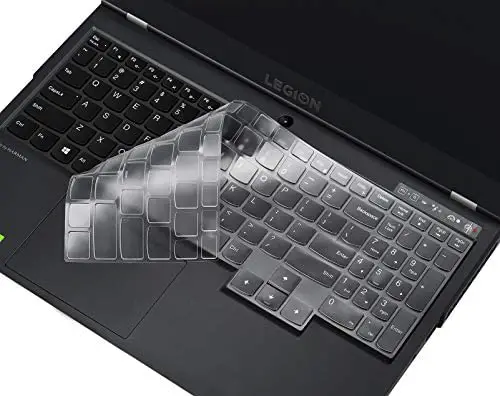 Ultra Thin Keyboard Cover Skin for 2020 Lenovo Legion 5 Series 5i 15.6 and 17.3 Inch, Lenovo Legion 5p 5pi Series, Lenovo IdeaPad Gaming 3i Gaming Laptop Keyboard Protector, TPU