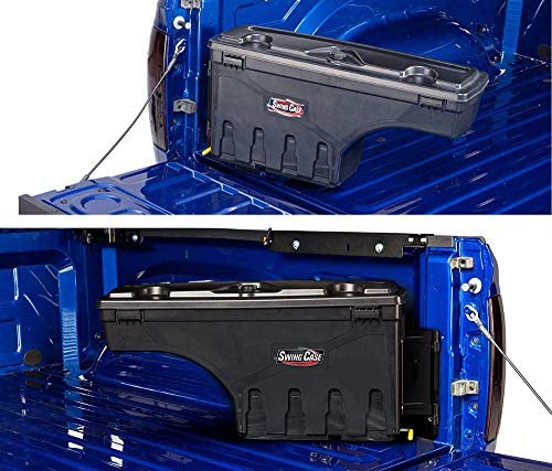 UnderCover SwingCase Truck Bed Storage Box | SC300D | Fits 2002-2018, 2019-21 Classic Dodge Ram 1500, 2003-21 2500/3500, Drivers Side
