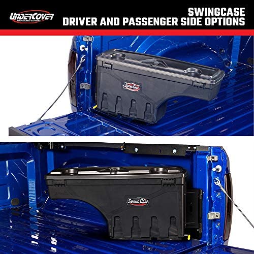 UnderCover SwingCase Truck Bed Storage Box | SC302D | Fits 2019 – 2021 Dodge Ram 1500/2500 Drivers Side
