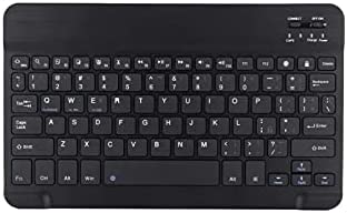 V BESTLIFE Keyboard Spanish English 10.1″ Slim Ultra Wide Wireless 80-Key Keyboard Bluetooth 3.0 for Android/for iOS/for Win