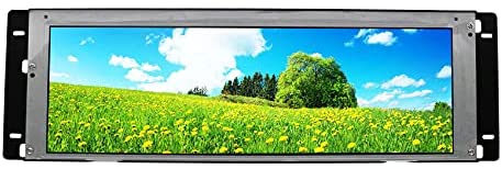 VSDISPLAY 14.9″ 1280X390 LCD Screen LTA149B780F with HD-MI VGA DVI Audio LCD Controller Board M.NT68676, with Shell/Case for Raspberry Pi, Work as Marquee Monitor, Fit for Minor Cabinet Alterations