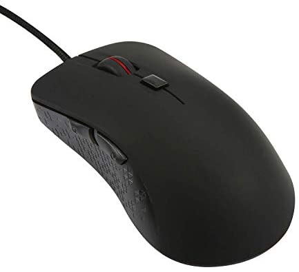 ValueRays Heated Mouse Quiet Click Heated Buttons Universal Size (Solid Black)