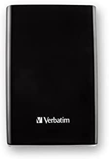 Verbatim 2TB Portable Hard Drive, – Store’n’Go – USB 3.0 – Compatible with USB 2.0 – PC / Mac – Diamond Black