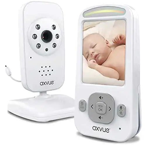 Video Baby Monitor with Digital Camera HR Screen 1000ft Range Long Life Battery Secured Wireless Privacy, 2.4GHz Wireless Technology, 2-Way Talk, Night Vision.