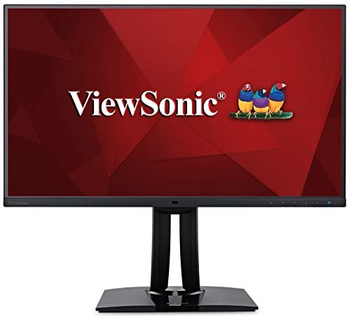 ViewSonic VP2785-2K 27-Inch Premium IPS 1440p Monitor with Advanced Ergonomics, ColorPro 99%A AdobeRGB Rec 709, 14-bit 3D LUT, Eye Care, 65W USB C, HDMI, DP for Home and Office